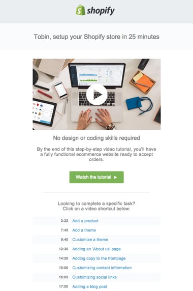 AI-personalized video Example: video tutorial
