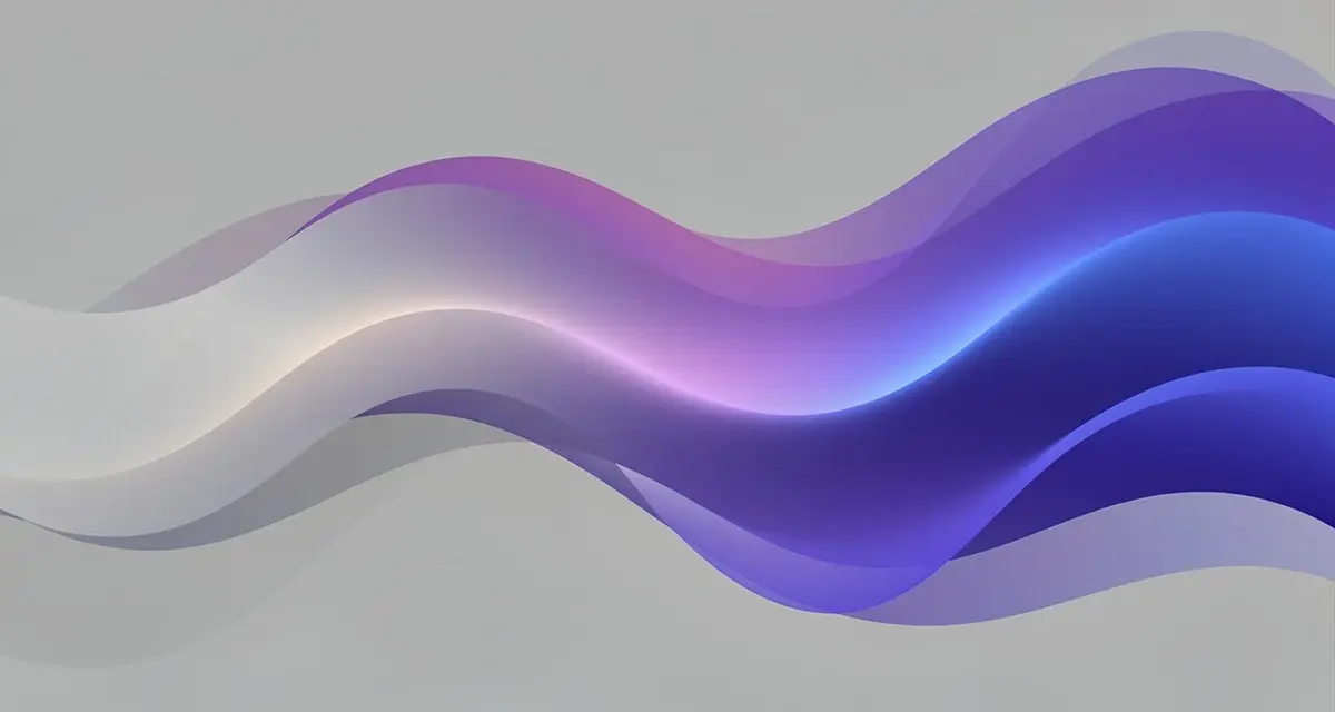 Abstract gradient spectrum representing levels of AI video personalization for sales outreach