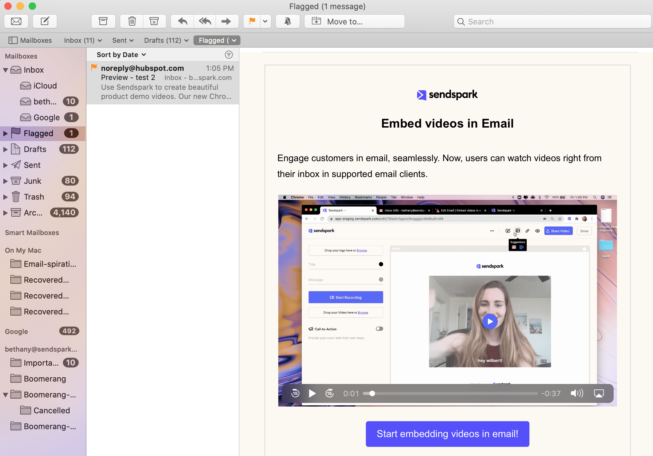 New: Play Videos In Email