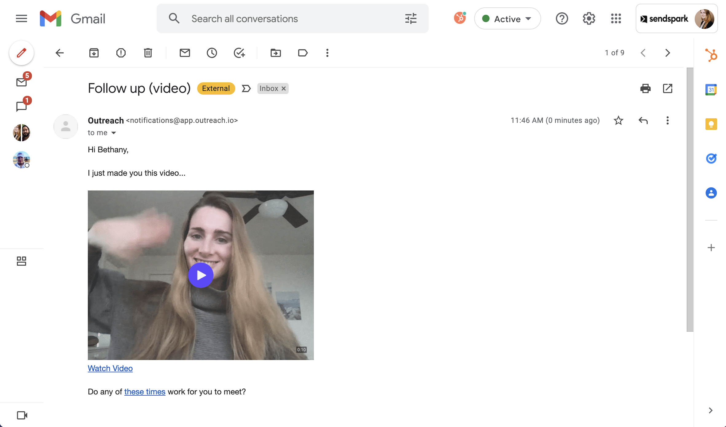 Outreach AI-personalized video Example