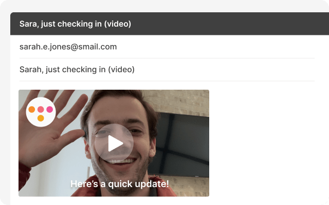 Truly personalized welcome video