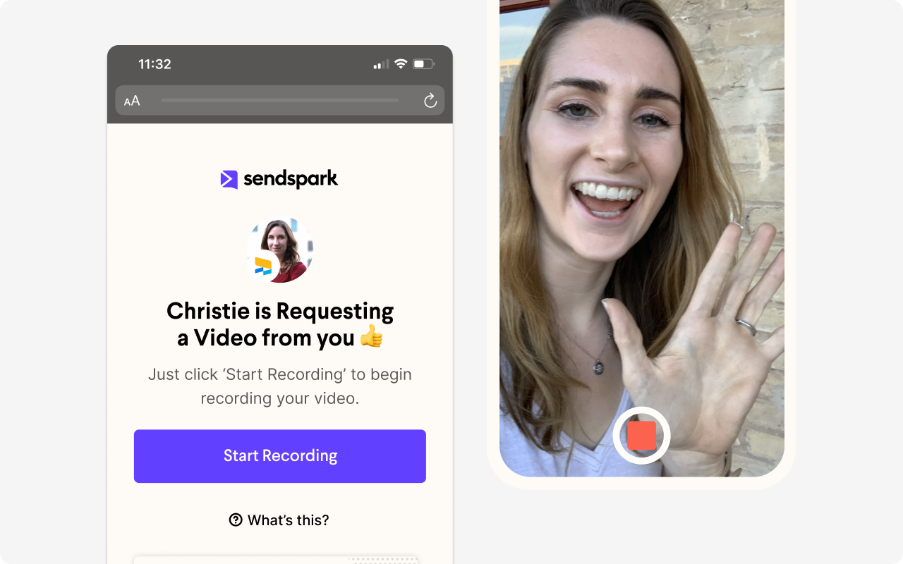 Record video on phone