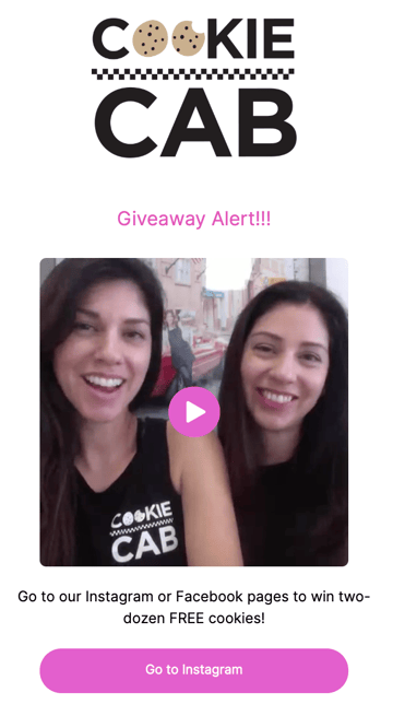 Cookie Cab AI-personalized video
