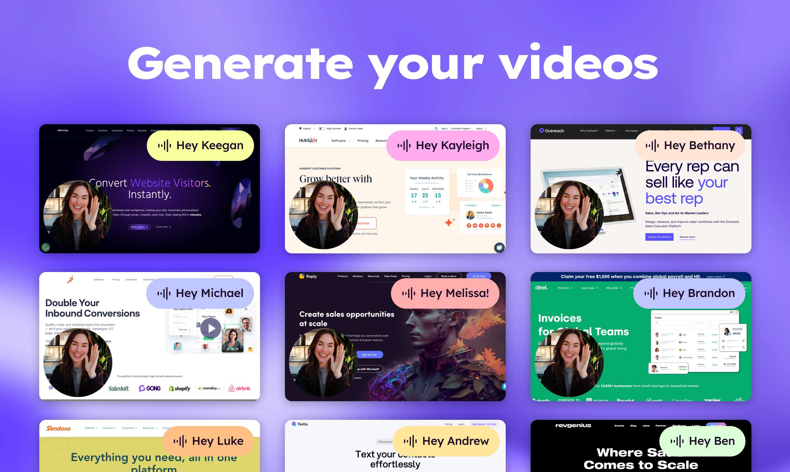Introducing Sendspark Dynamic Videos