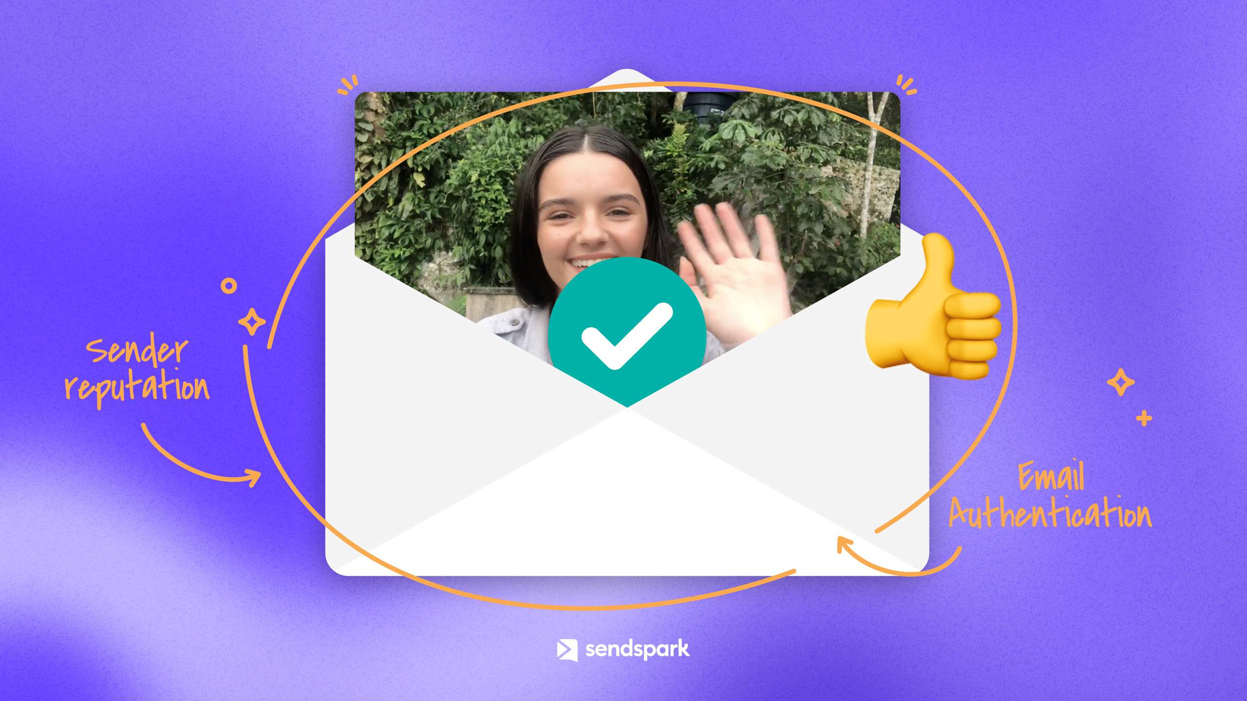 Image of email deliverability percentages